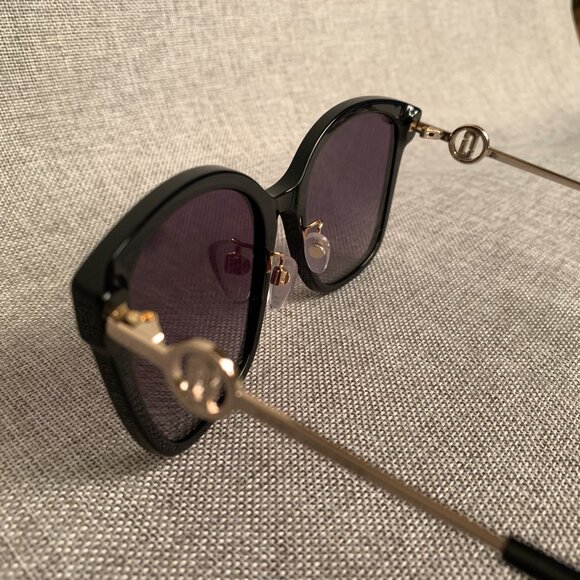 MARC JACOBS Marc 690/G/S 8079O  Black/ Gold  NWTs main image 7